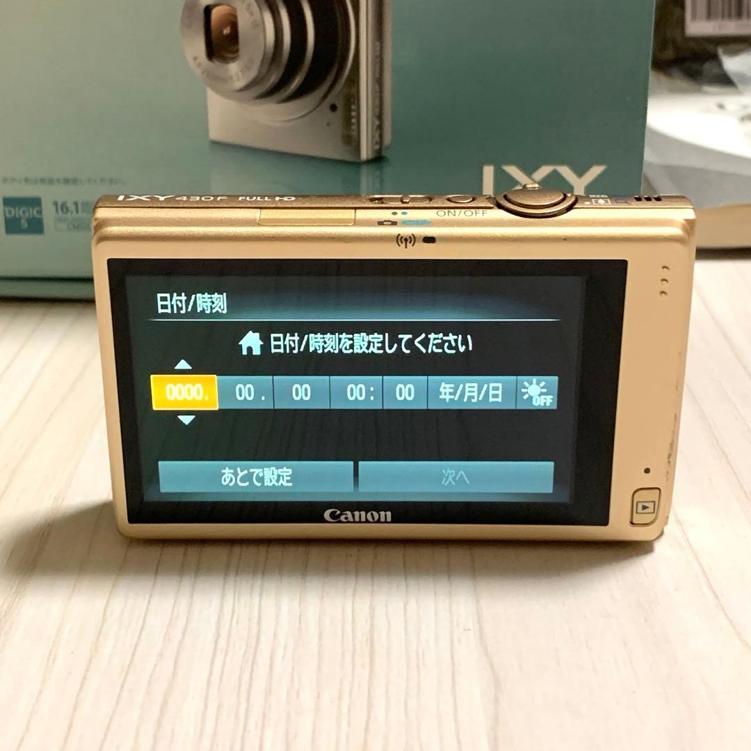 ほぼ未使用】Canon IXY 430F 箱・付属品完備 SDカード付き - メルカリ