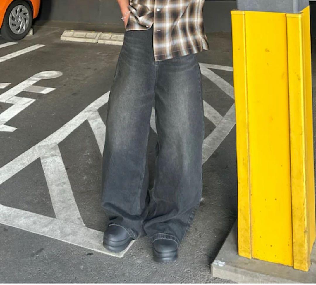 【新品】アディダス スタン スミス ミュール 厚底ブラック 23.5cm