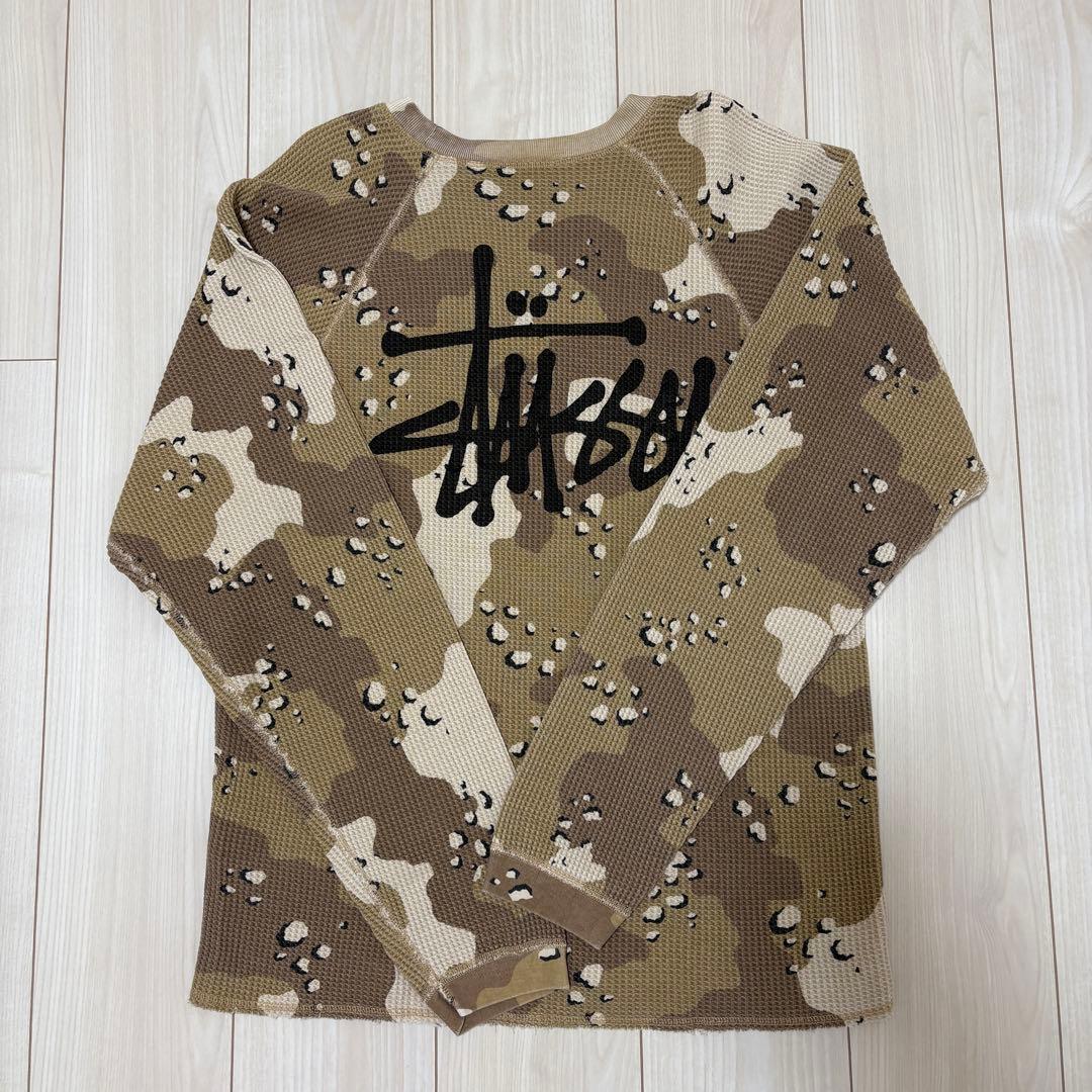 stussy ストゥーシー サーマル STÜSSY THERMAL カモ迷彩 M