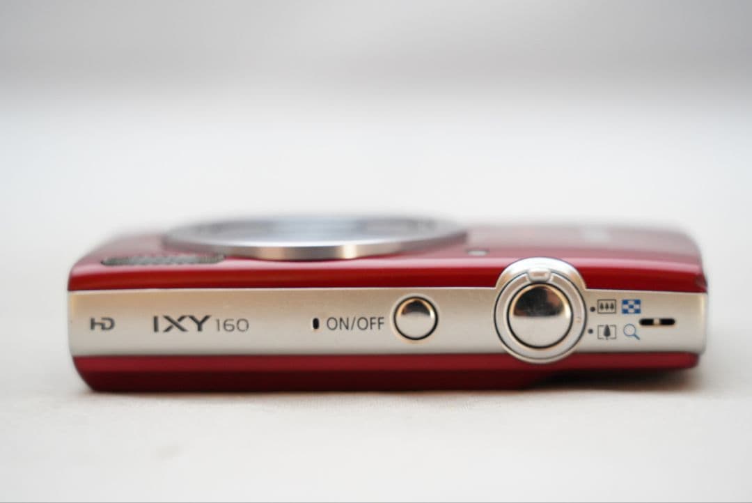 キャノン イクシー 160 5.0-40.0㎜ F=1:3.2-6.9 レッド