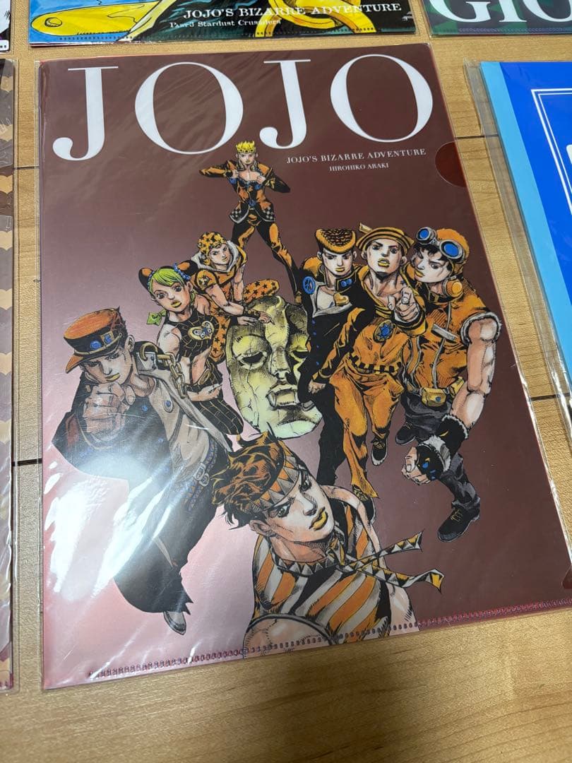 レア 2012年】ジョジョ クリアファイル10種 ＋ 杜王町オーソンのノート