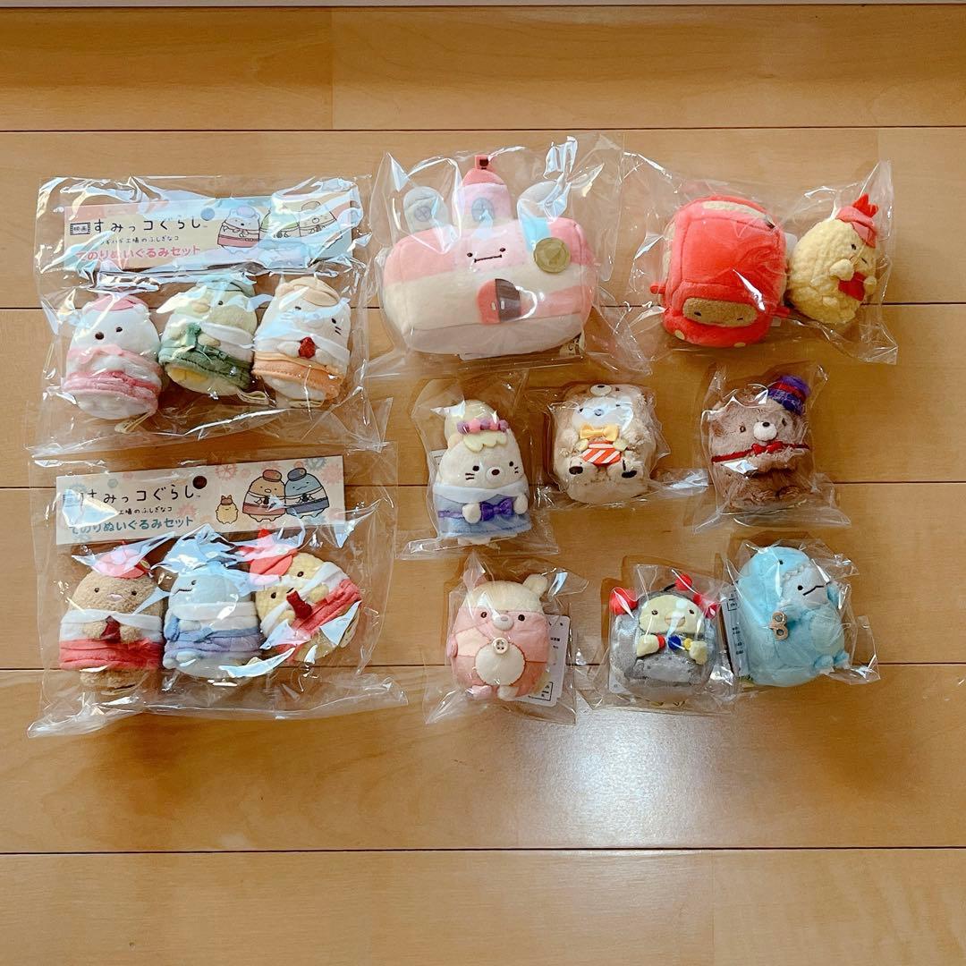 すみっコぐらし　てのりぬいぐるみ　映画　ツギハギ工場のふしぎなコ　セット Amazon.co.jp: 【初回生産限定版】『映画 すみっコぐらし ツギハギ工場