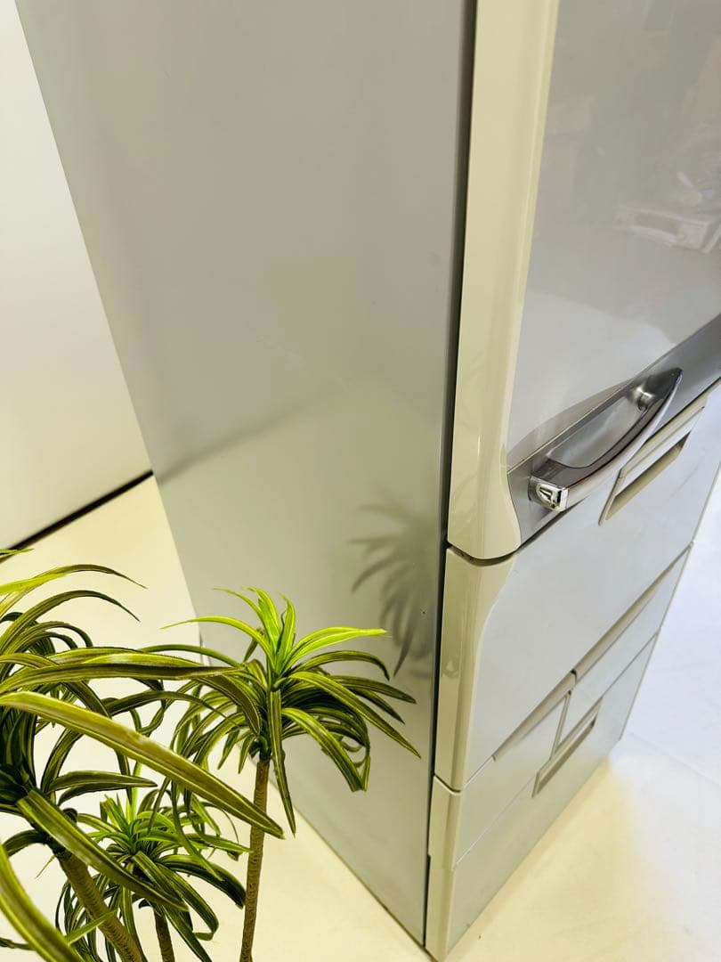 シルバー 4ドアNATIONALノンフロン冷蔵庫 NR-E402U-SH