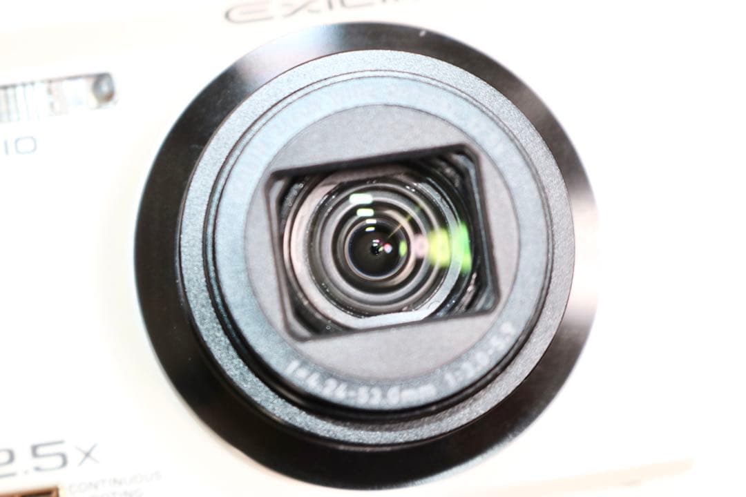 □ 極美品 □ カシオ CASIO EXILIM EX-ZR300 ホワイト - メルカリ