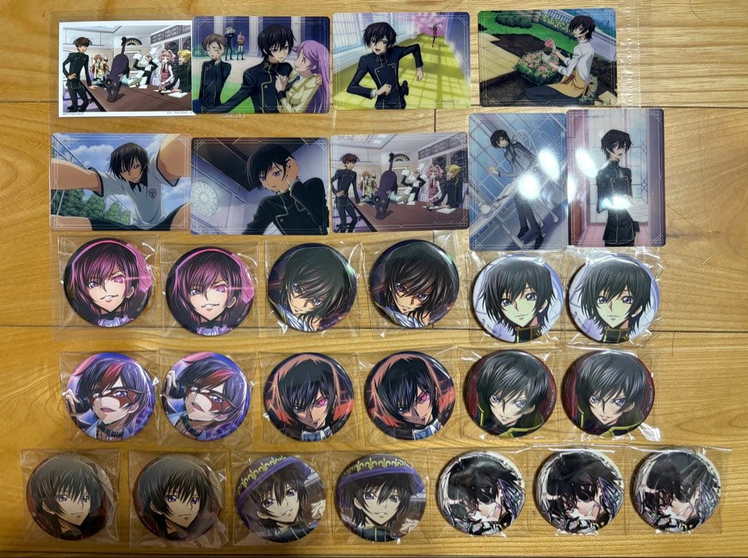 コードギアス 反逆のルルーシュ クリアカード 缶バッジ コードギアス 反逆のルルーシュ トレーディング缶バッジ（BOX）