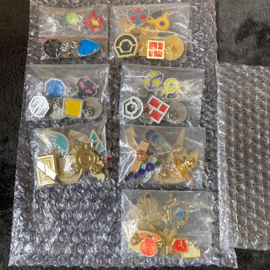 ポケモン ジムバッジ カントー地方〜カロス地方 58個セット - メルカリ