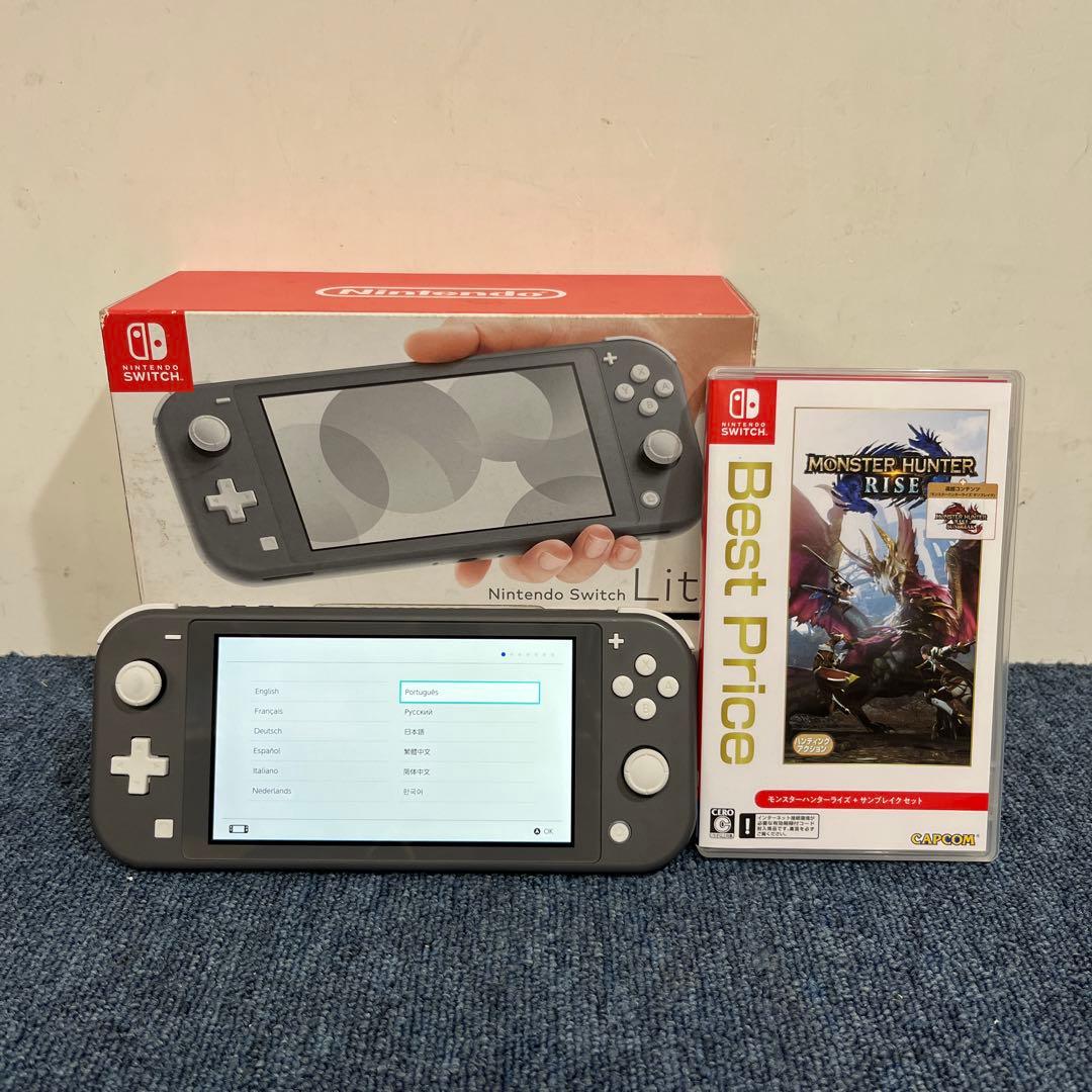 Nintendo Switch Lite グレー　カセット付き Amazon.com: Nintendo Switch Lite - Gray : Video Games