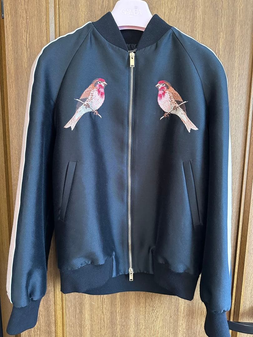 ステラマッカートニー 刺繍スタジャン - メルカリ