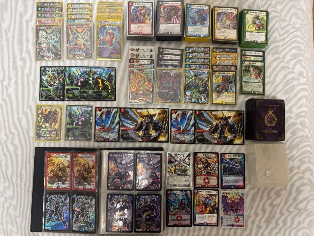 【デュエルマスターズ 】引退品 ボアロアックス 等 5デッキ＋スリーブ、ケース等 デュエルマスターズ 】引退品 ボアロアックス 等 5デッキ＋スリーブ
