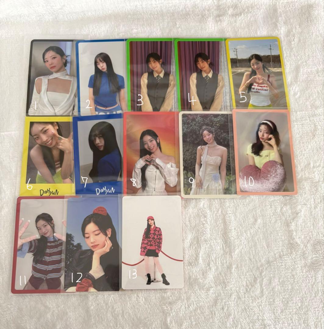 TWICE ダヒョン トレカ ラントレ - メルカリ