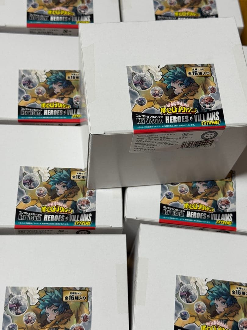 僕のヒーローアカデミア ヒロアカ展 原画展 コレクション缶バッジ 荼毘