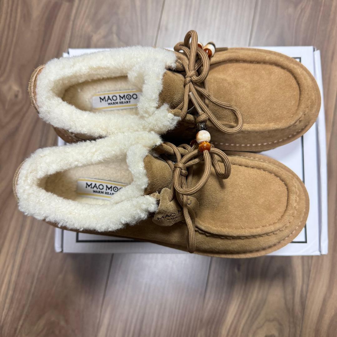 あ様用 macmoc マクモク ブーツ 40 サイズ 24〜25cm 韓国 - メルカリ