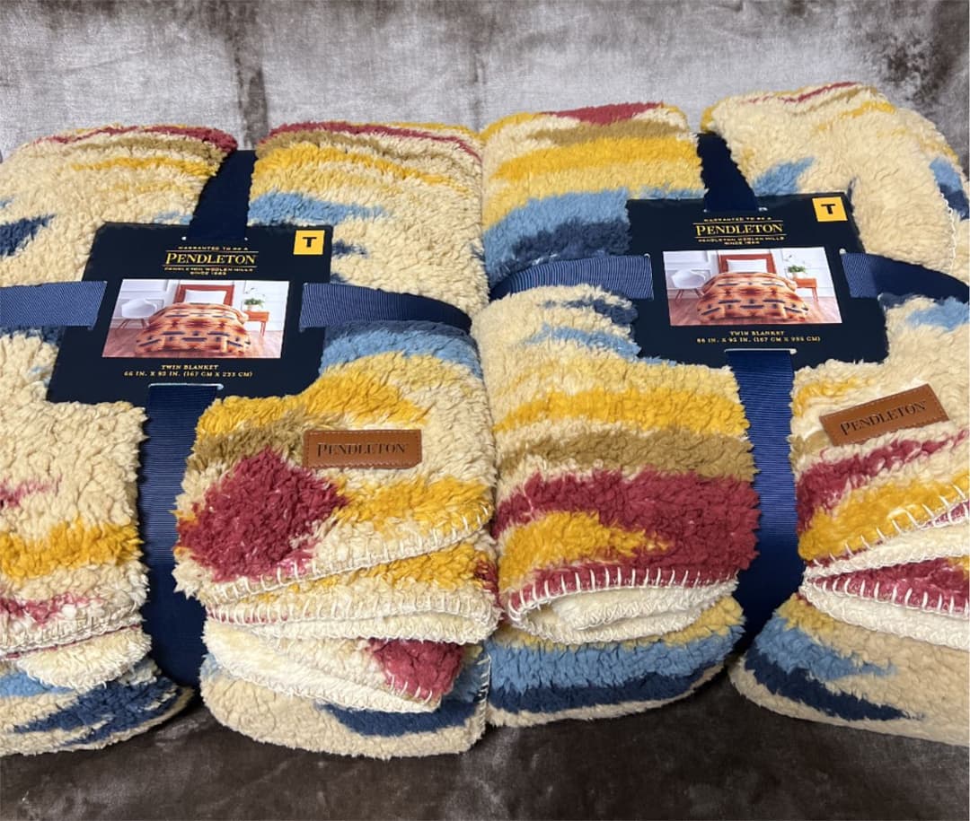 ペンドルトンシェルパブランケット ツインサイズ2枚セットPENDLETON