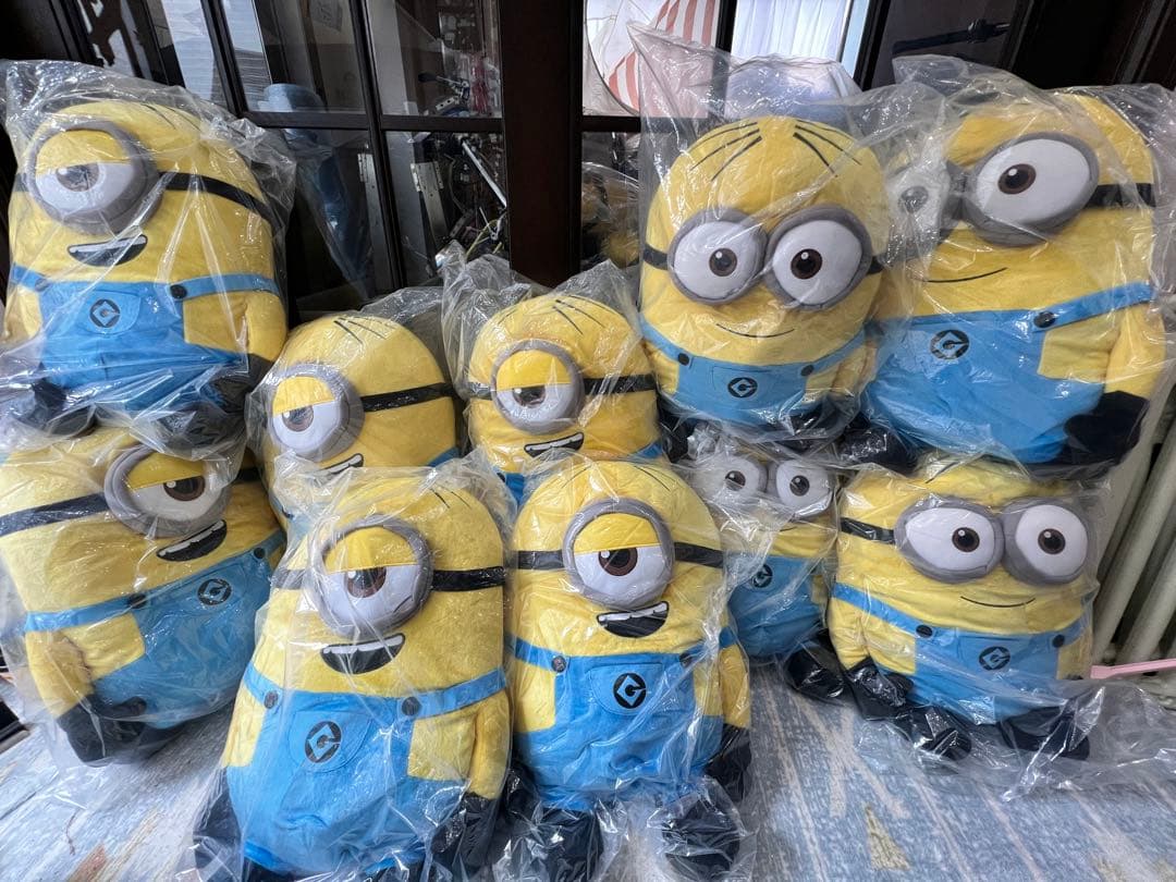 10個★ミニオンズ ミニオン 特大ビッグぬいぐるみ ボブ スチュアート60cm 10個☆ミニオンズ ミニオン 特大ビッグぬいぐるみ ボブ スチュアート