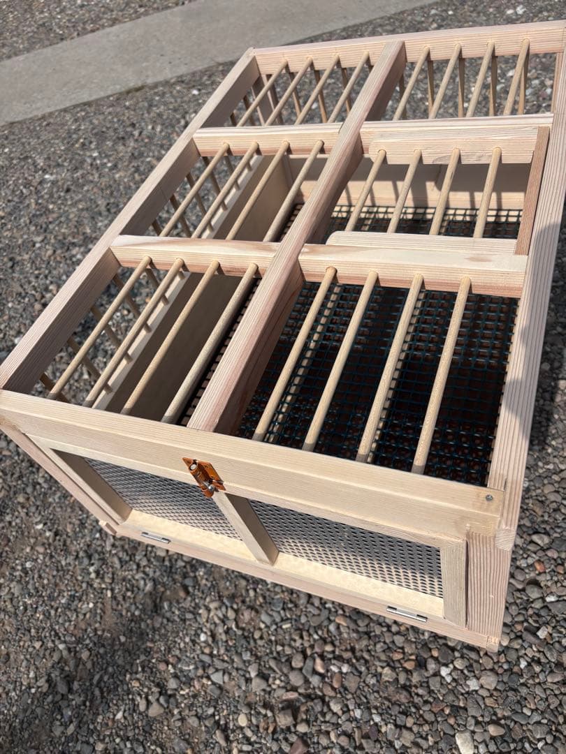 ブリーダー バードケージ 2部屋 仕切り 鳥かご 鳥小屋 ペット