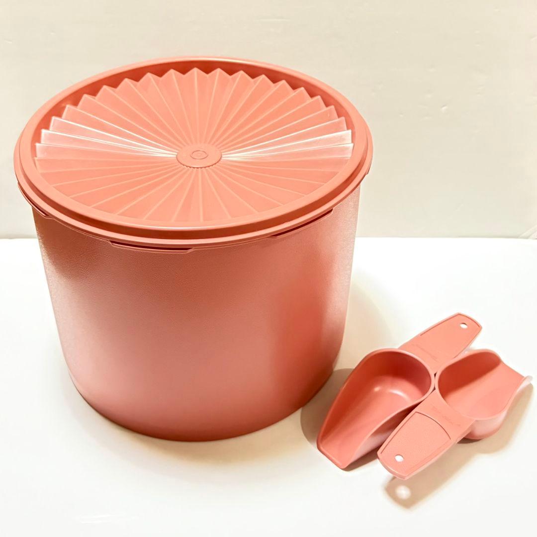 タッパーウェア マキシデコレーター ピンク スコップ付 - メルカリ