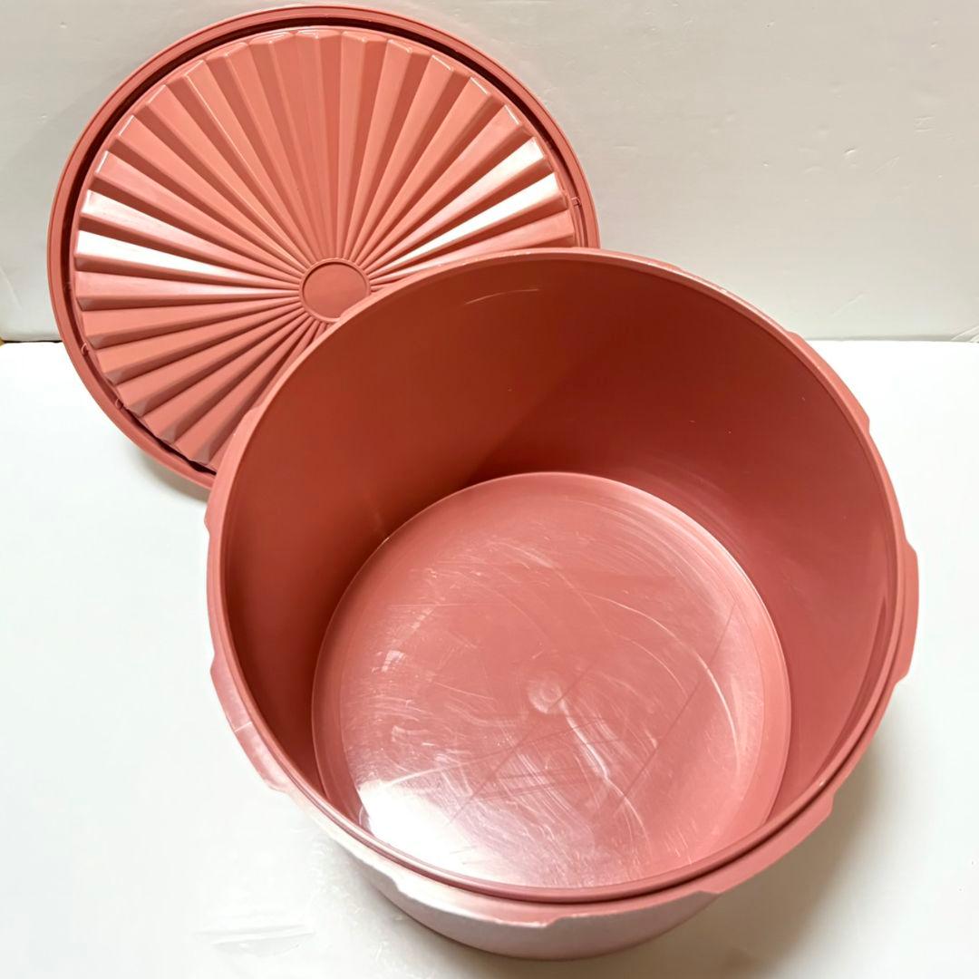 タッパーウェア マキシデコレーター ピンク スコップ付 - メルカリ