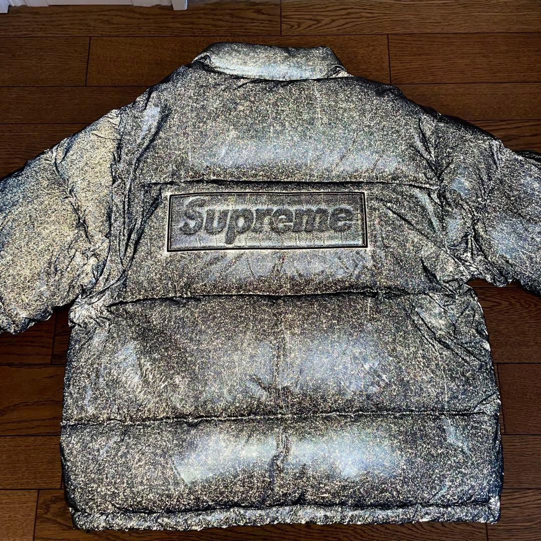 Supreme Reflective Speckled Down Jacket - メルカリ