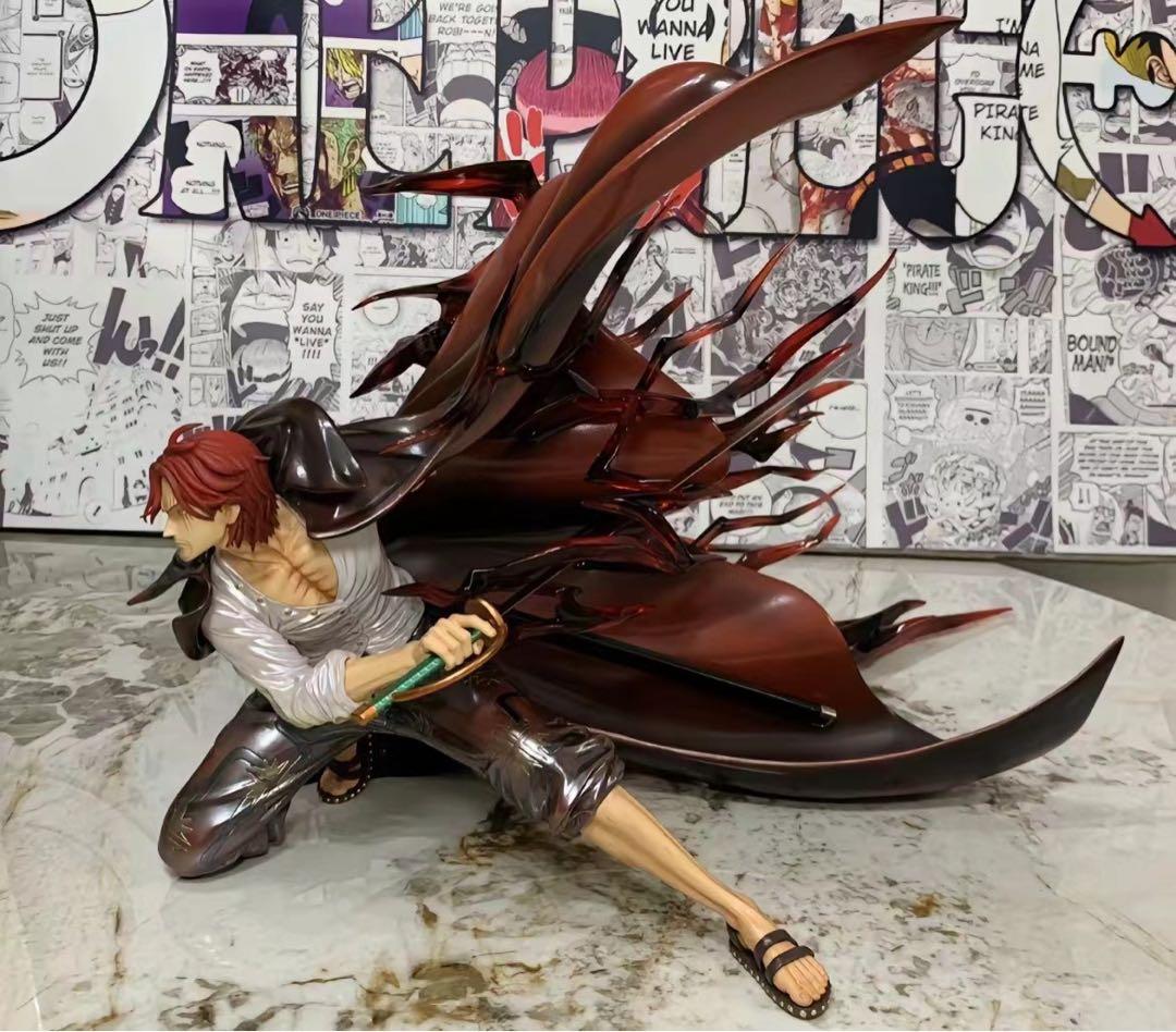 ワンピース 赤髪 シャンクス ガレージキット ガレキ スタチュー①②