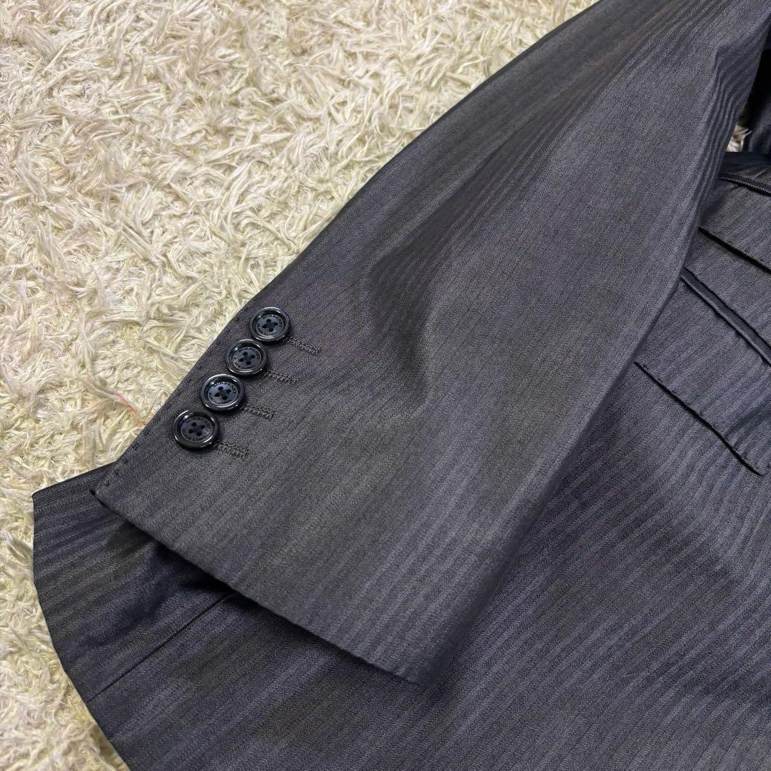 バーバリーブラックレーベル グレンチェック ストライプ チェック柄