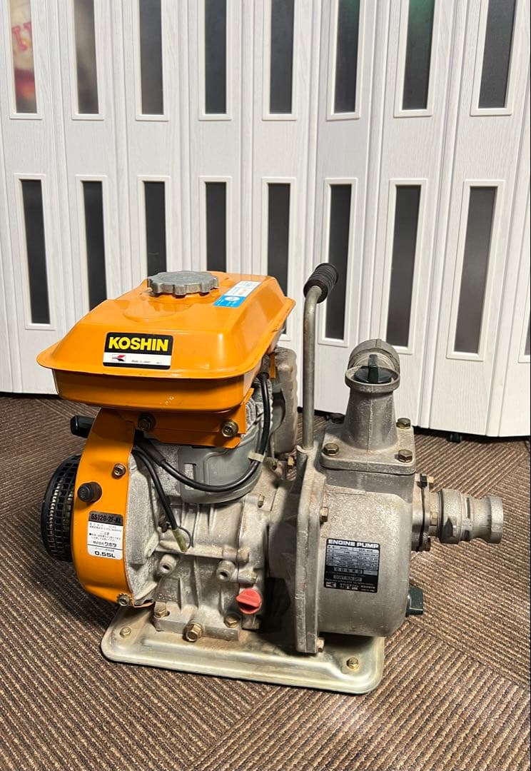 クボタKOSHIN エンジンポンプ　SEK-40E KOSHIN 工進 4サイクル エンジンポンプ ハイデルスポンプ KH-40G 40mm