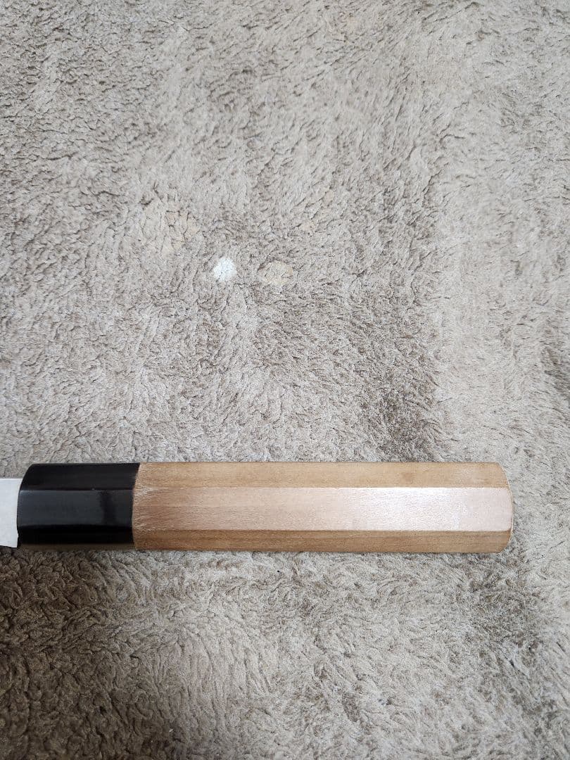 子の日 薄刃包丁 楓 霞 八寸 朴柄 白鞘