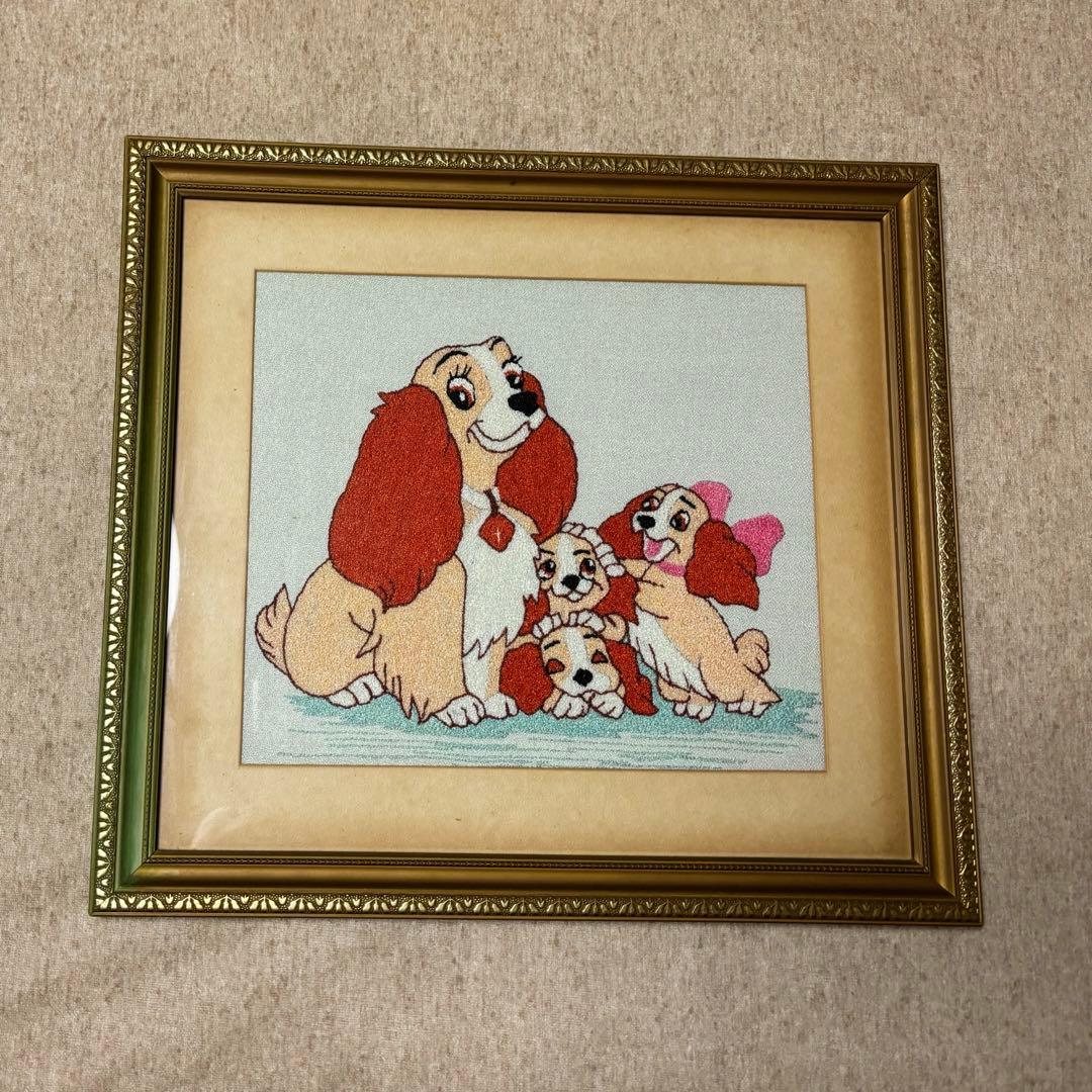 ディズニーコレクション 松鳩文化刺繍 ディズニー わんわん物語 - メルカリ