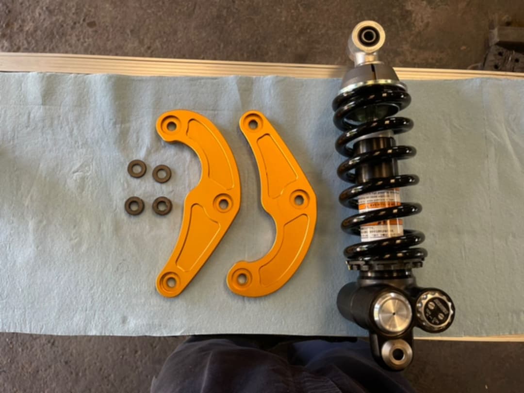 ZX25R用ZX10R純正リアサスペンション流用キット - メルカリ