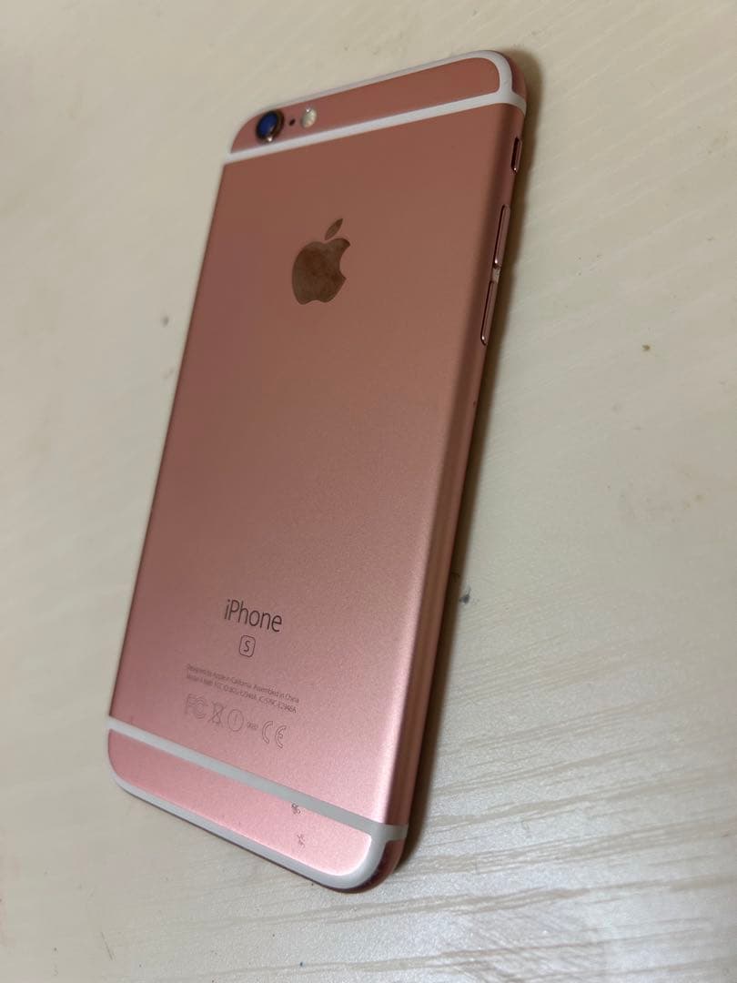 iPhone 6s ローズゴールド 本体 バッテリー最大容量···85~89% - メルカリ