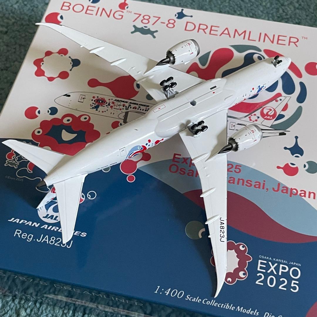 JAL 787-8 日本航空 EXPO 2025 JA823J NG 1:400 - メルカリ