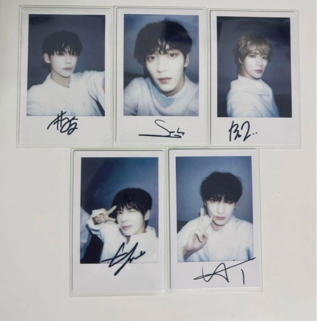 txt counting stars中国上海サイン会限定ポラロイド 5枚セット