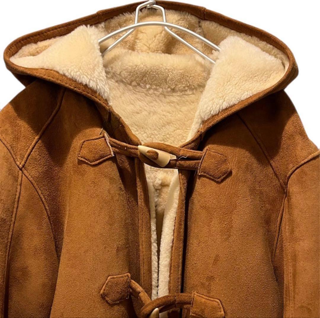 US SHEEPSKINメンズ ムートン ボア ダッフルコート M USA製 - メルカリ