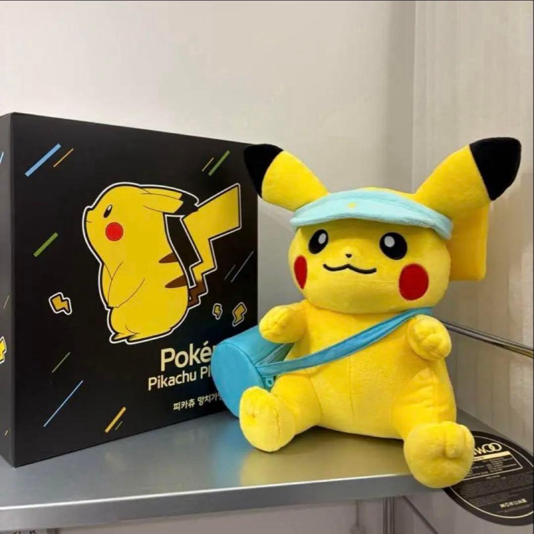 ピカチュウ　ぬいぐるみ　韓国限定 8e090443b69caa77f2dd8149a3ab3a