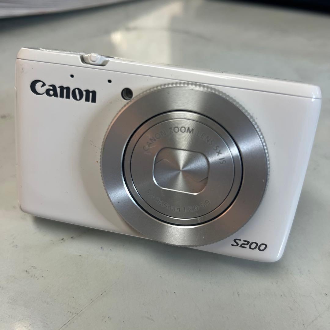 Canon キャノン Powershot S200 コンパクトデジタルカメラ Amazon | Canon デジタルカメラ PowerShot S200(ホワイト) F値2.0 広角