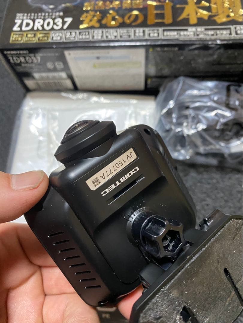 COMTEC ZDR037 360度ドライブレコーダー 美品 - メルカリ
