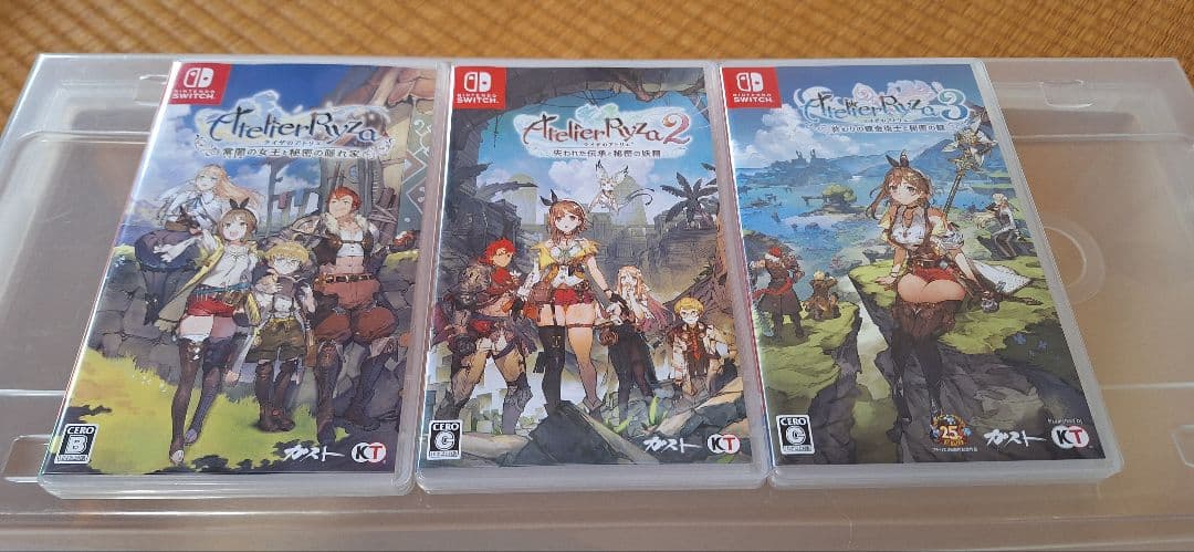 ライザのアトリエ　Switch　3本セット Amazon.co.jp: 【Switch】ライザのアトリエ3 ～終わりの錬金術士と