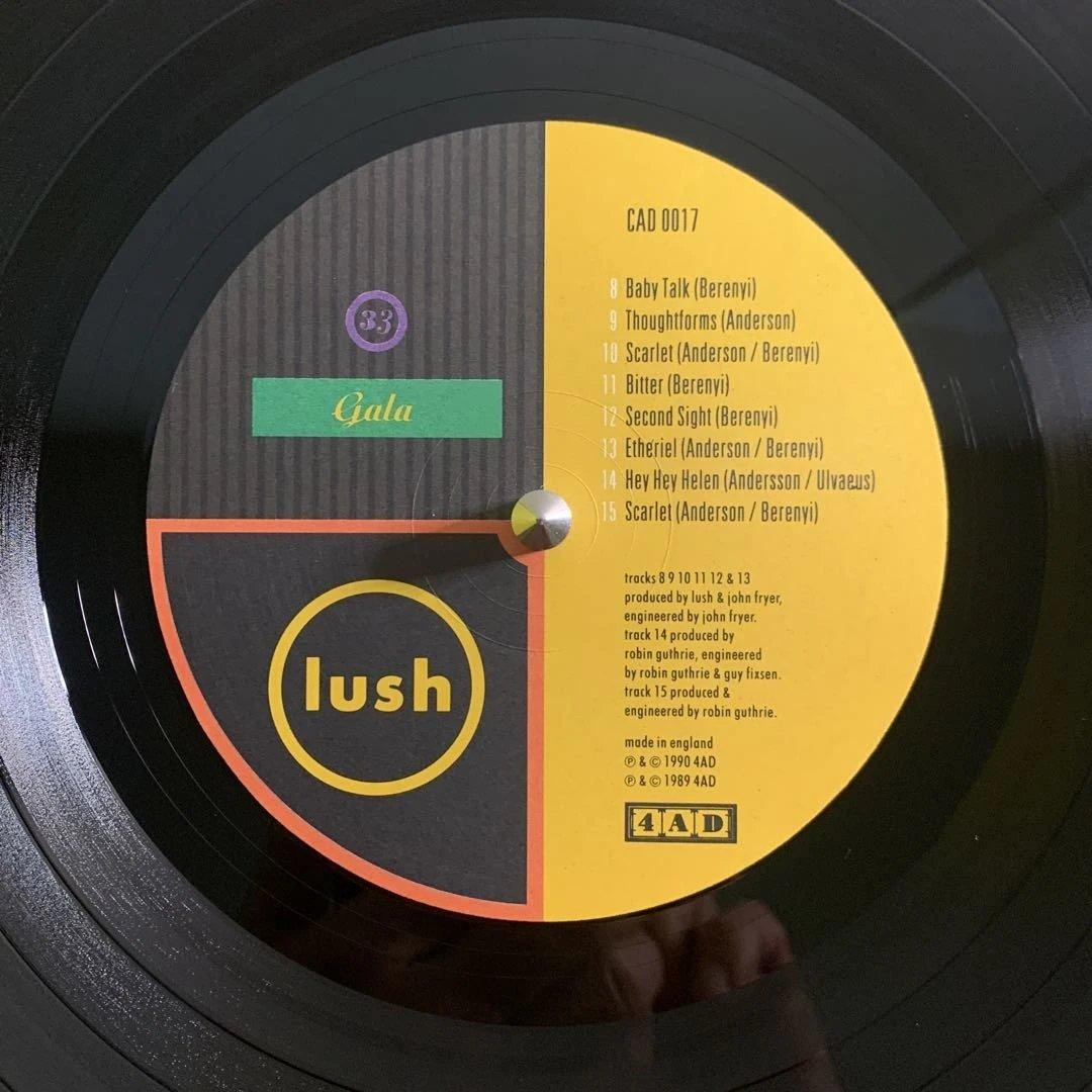 Lush / Gala UK盤LP - メルカリ