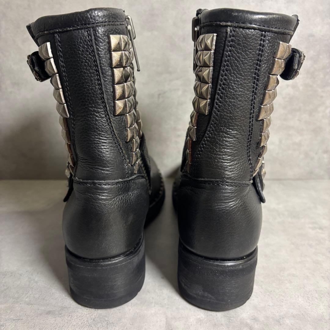 00s y2k ASH スタッズ エンジニアブーツ 37 23.5㎝ - メルカリ