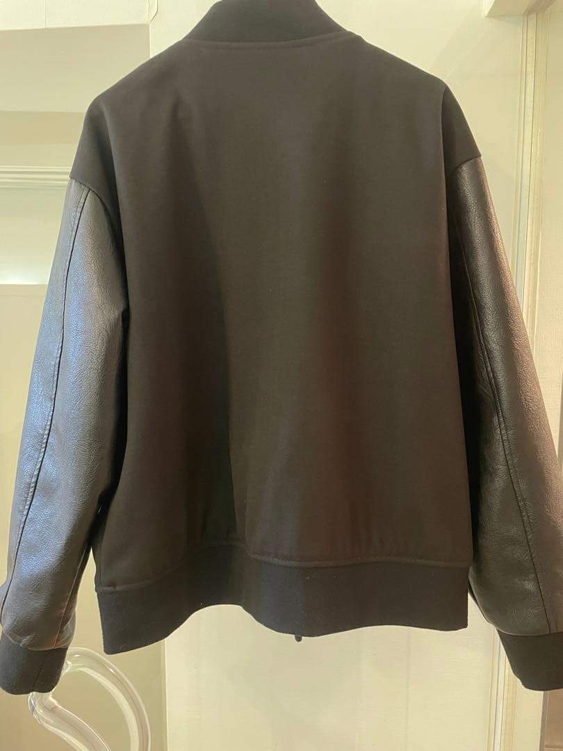 最終値段】AMIRI アミリ レザー バーシティジャケット 正規品 - メルカリ