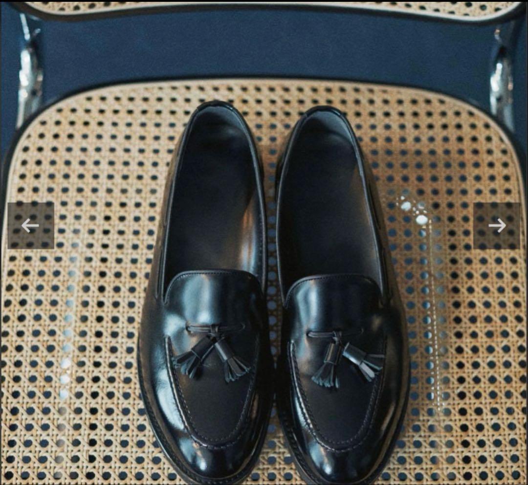 ADELO アデロ タッセルローファー 27.0 厚底 身長6センチアップ - メルカリ