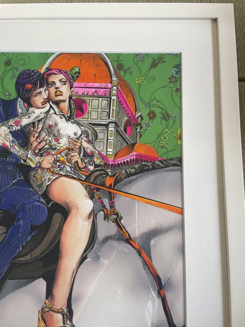 2012年 荒木飛呂彦原画展 ジョジョ展 複製原画 ブチャラティ 徐倫