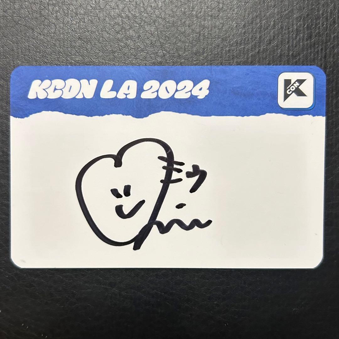 KCON LA ME:I 櫻井美羽 サイン入りカード 直筆 - メルカリ