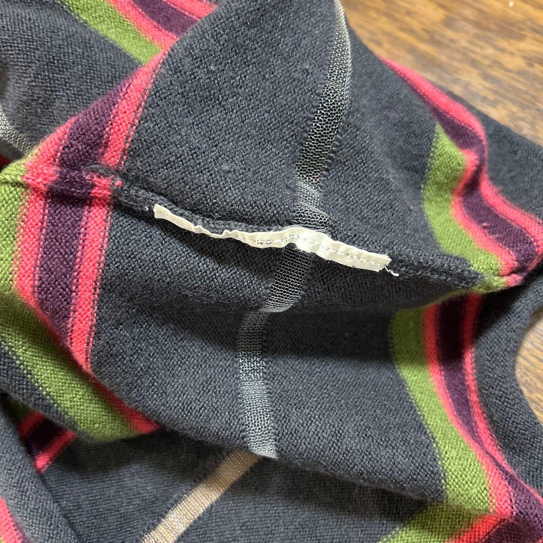 コムデギャルソンオムプリュス ボーダーニット - メルカリ