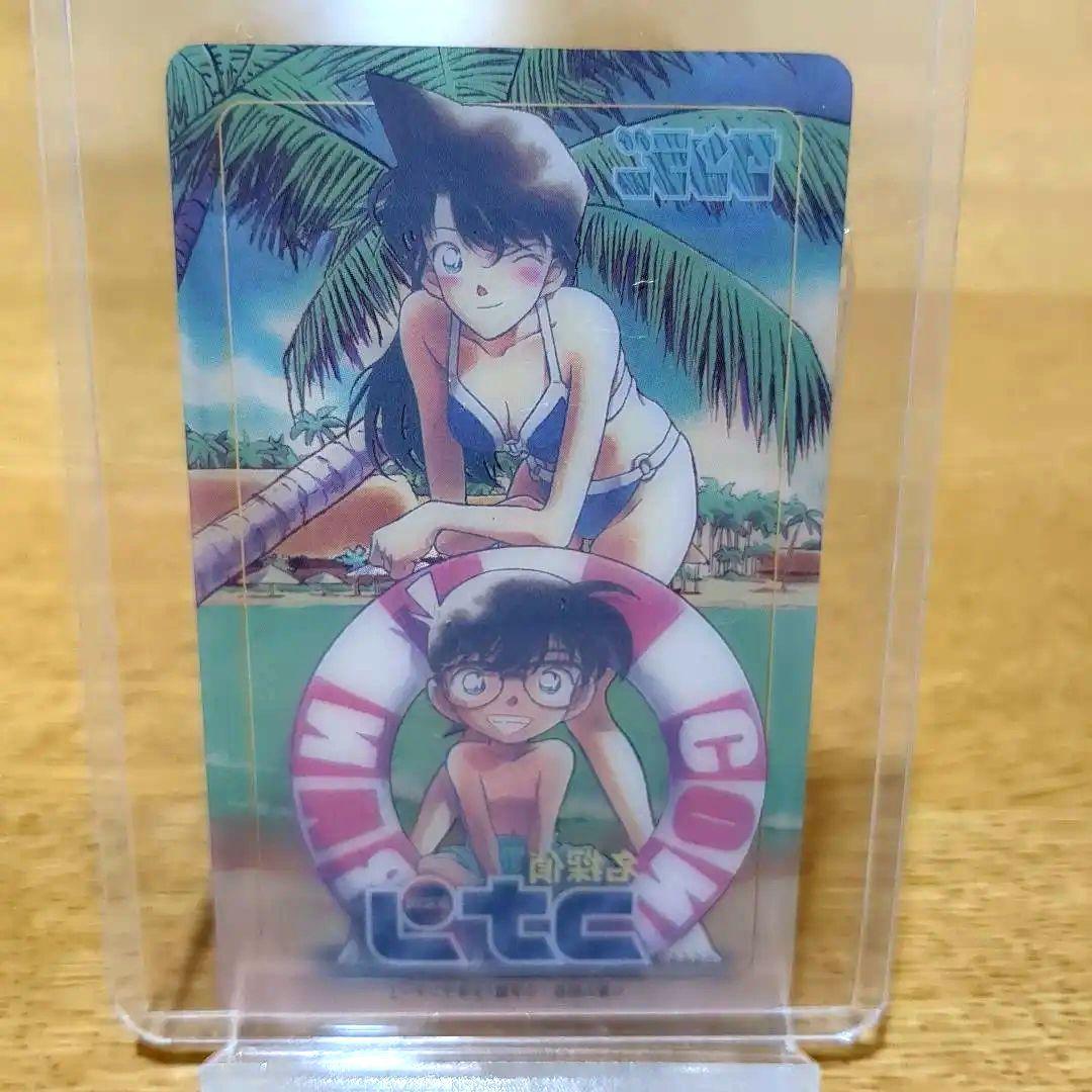 名探偵コナン カード 非売品 毛利蘭 江戸川コナン 水着 - メルカリ