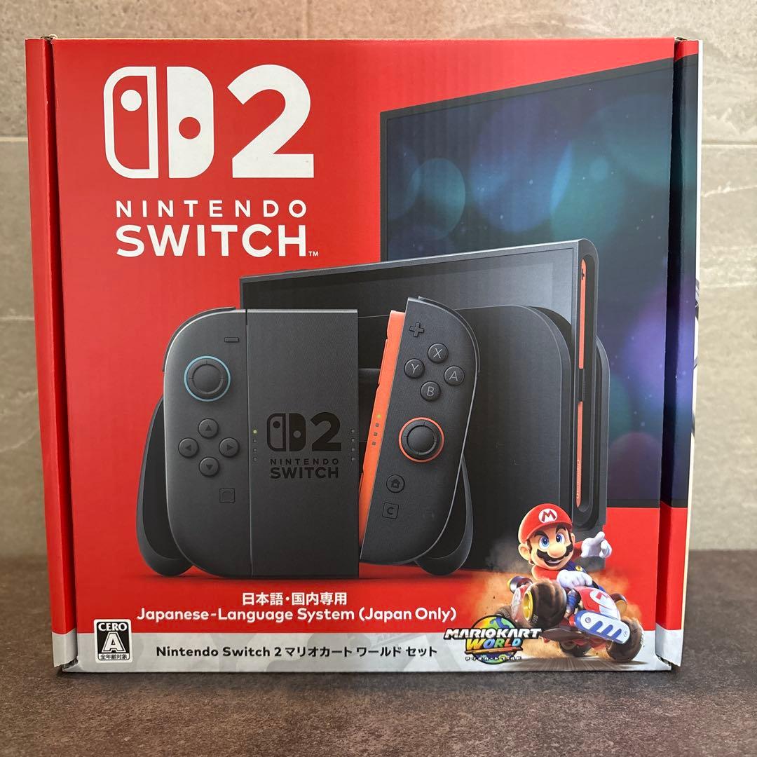 Nintendo Switch 2 日本語版 マリオカート同梱 Nintendo Switch 2（日本語・国内専用）マリオカート ワールド セット