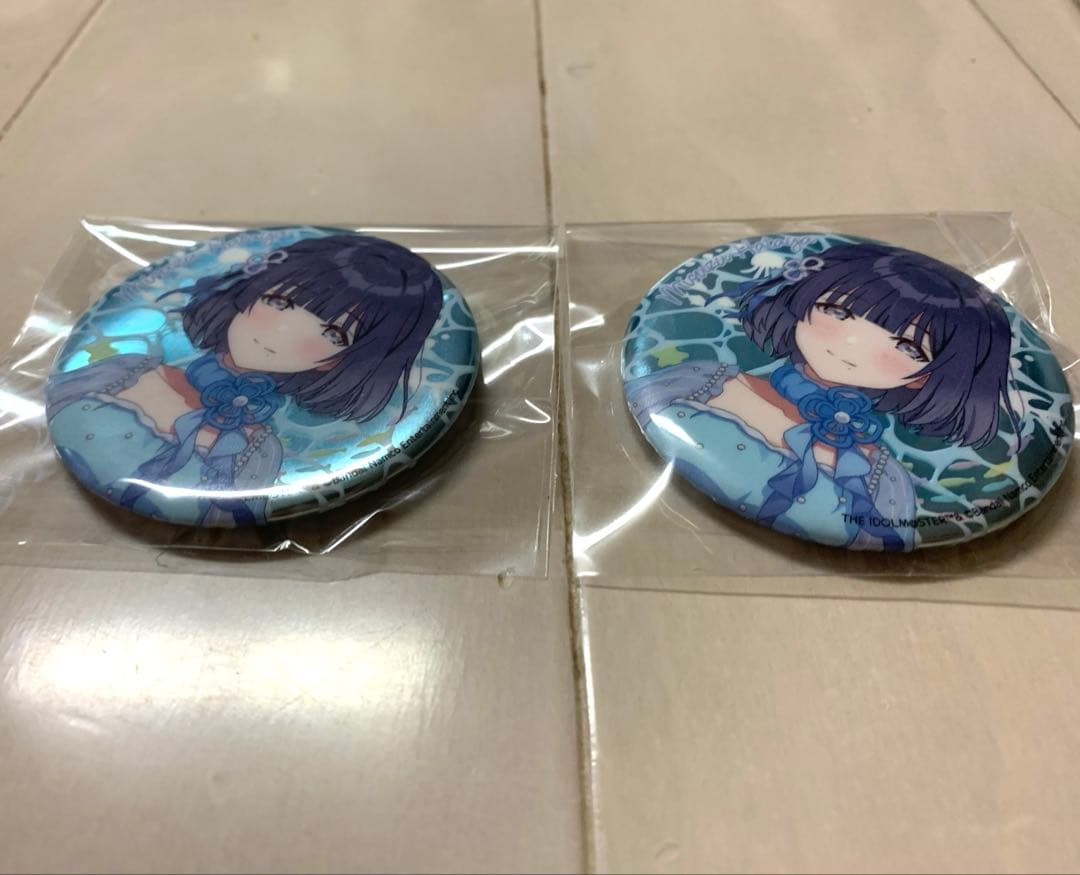 秦谷美鈴 学園アイドルマスター 学マス サンシャイン水族館 缶バッジ