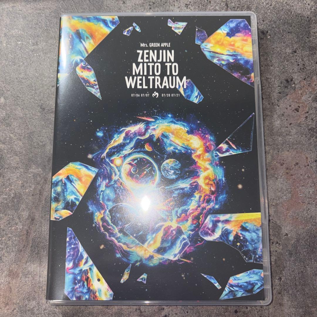 Mrs.GREEN APPLE ゼンジン未到とヴェルトラウムBlu-ray限定盤 - メルカリ