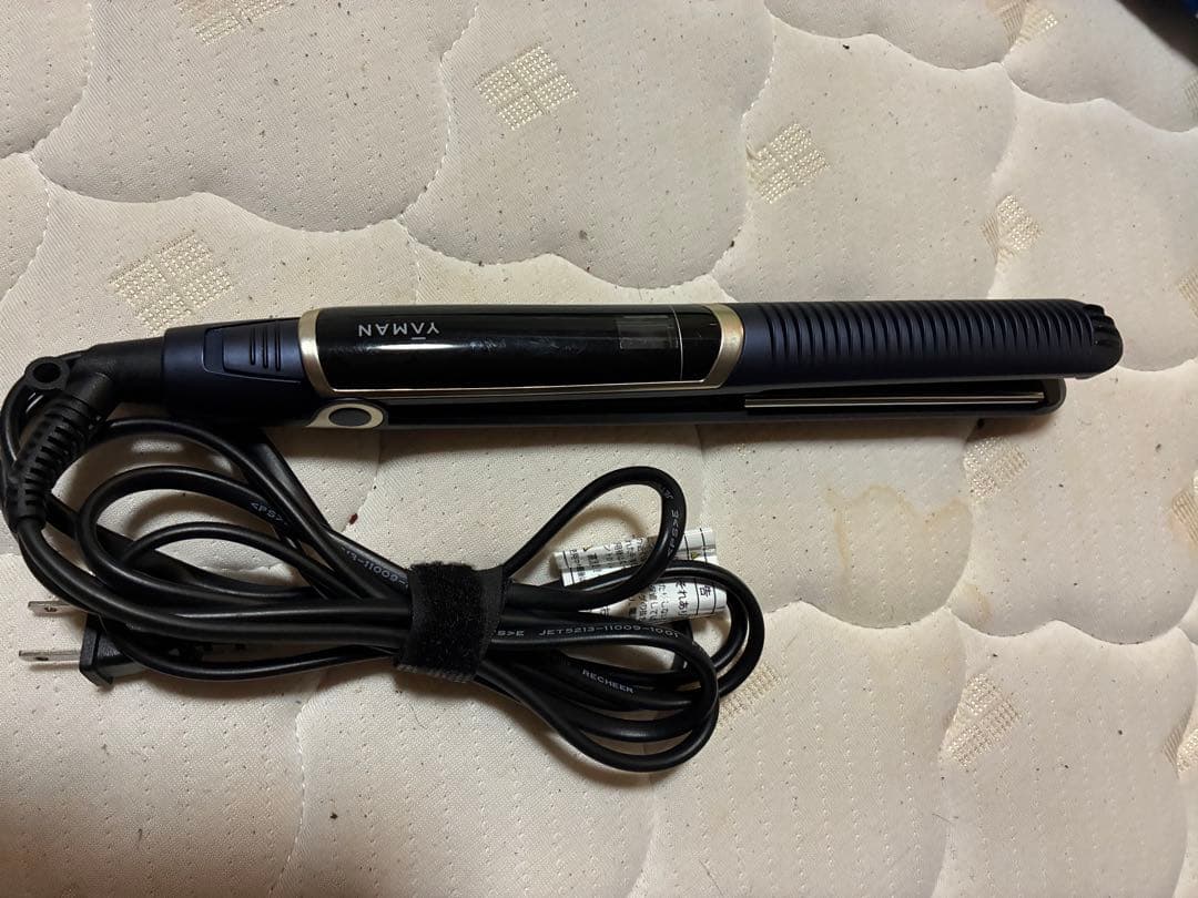 ヤーマン スムースアイロンフォトイオン 耐熱ポーチ付き へアアイロン ネイビー ヤーマン ヘアアイロン スムースアイロンフォトイオン｜ヤーマン公式