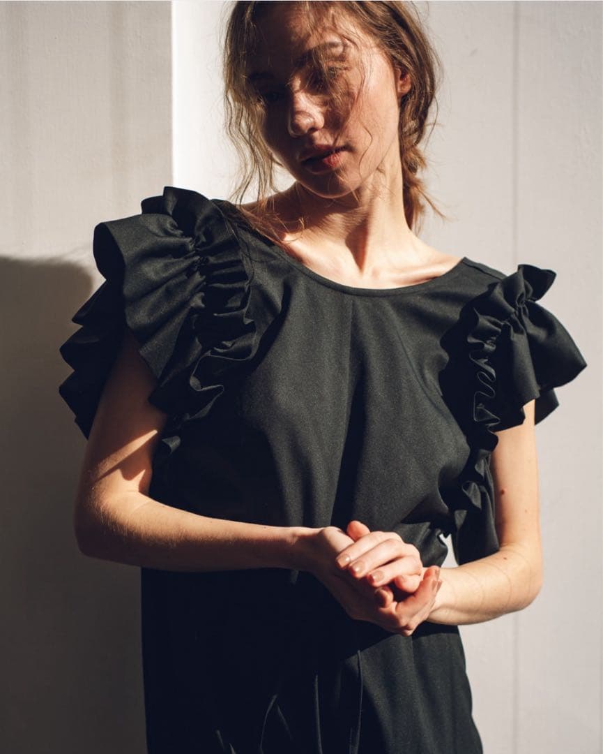 maison de Dolce.メゾンドドルチェ フリルショートラッシュガード