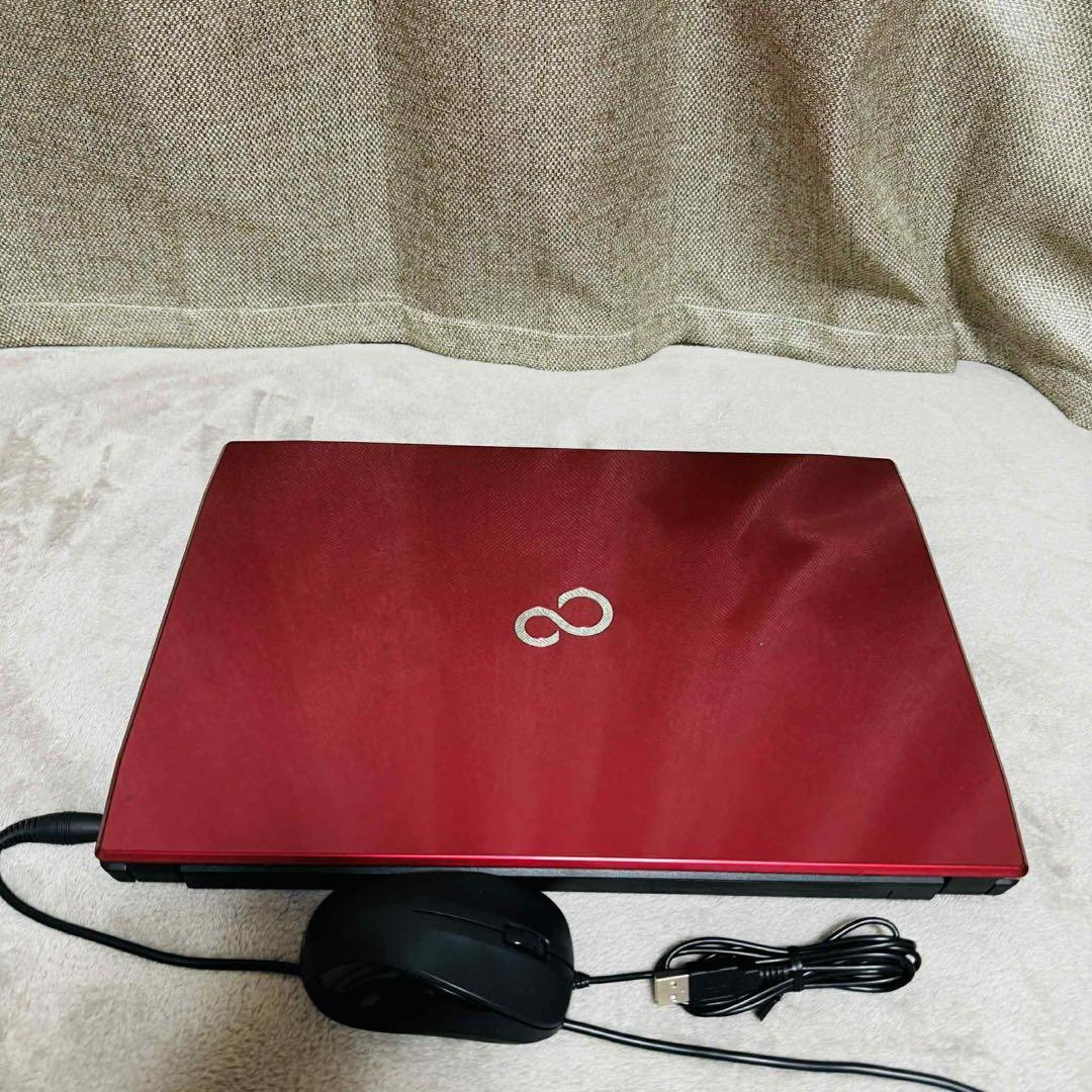 S273 富士通ノートパソコンWEBカメラSSD高速Windows11オフィス付